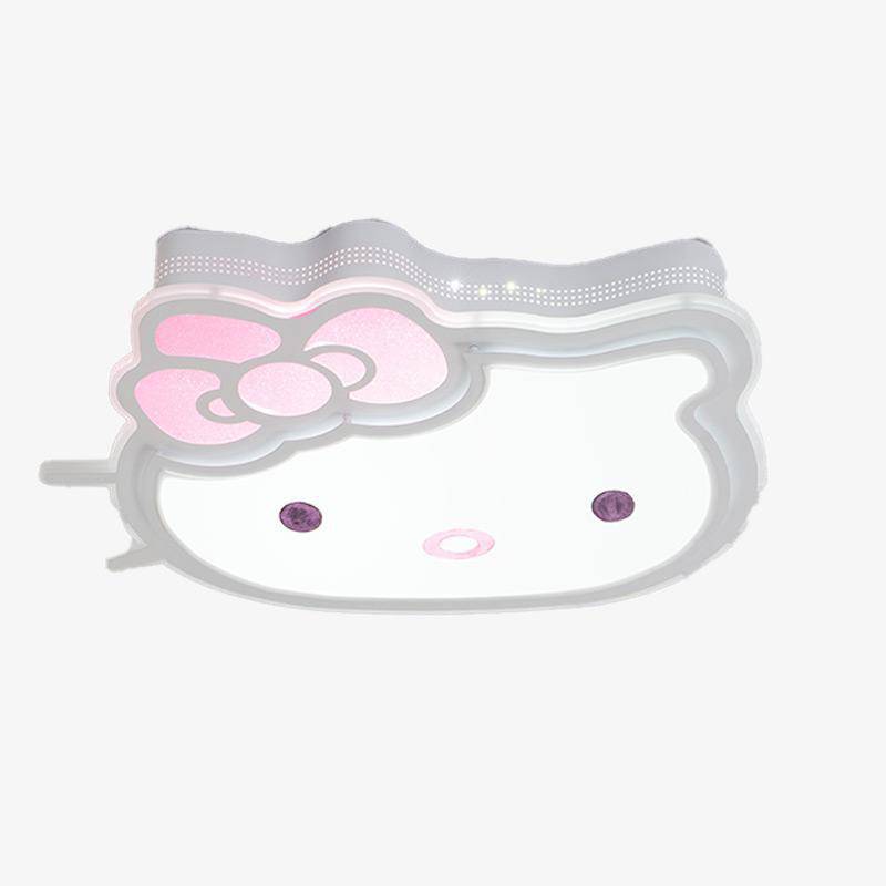 Hello Kitty κεφαλή LED παιδικό φωτιστικό οροφής