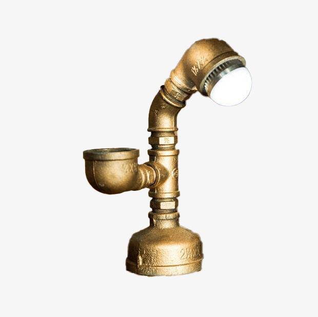 Φωτιστικό κομοδίνου ή γραφείου σε σχήμα σωλήνων Retro