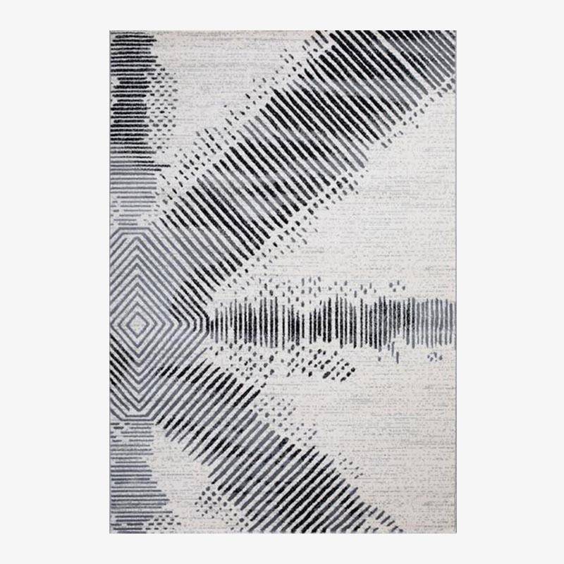 Μοντέρνο ορθογώνιο χαλί με αφηρημένα σχήματα Vassily A