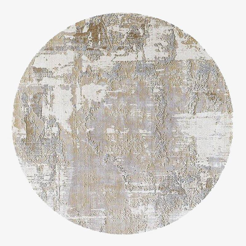 Μοντέρνο στρογγυλό χαλί βιομηχανικού στυλ Δάπεδο Α