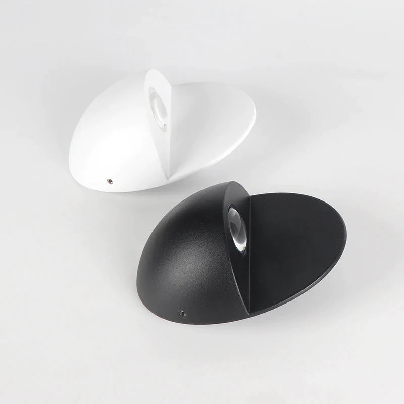 Φωτιστικό τοίχου εξωτερικού χώρου LED IP65 Αδιάβροχο φωτιστικό διάδρομου σκάλας Διακόσμηση εσωτερικού χώρου Φωτισμός νύχτας Αλουμίνιο 90-260V