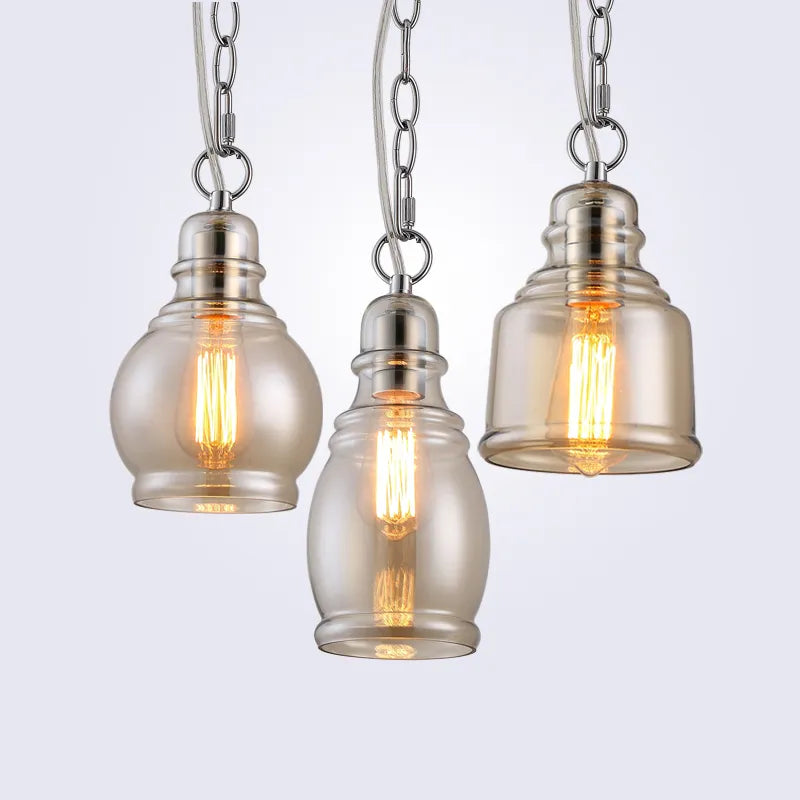 Κρεμαστό φωτιστικό Industrial Loft Vintage Αλυσίδα Edison