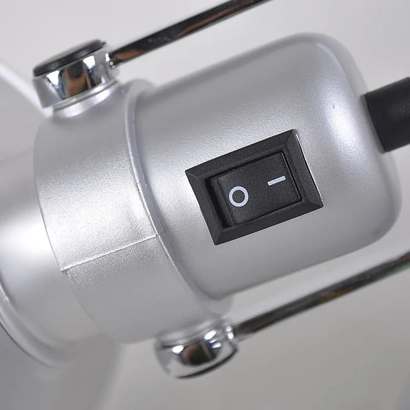 Αμερικάνικο βιομηχανικό φως τοίχου μαύρο ασημί Ε27