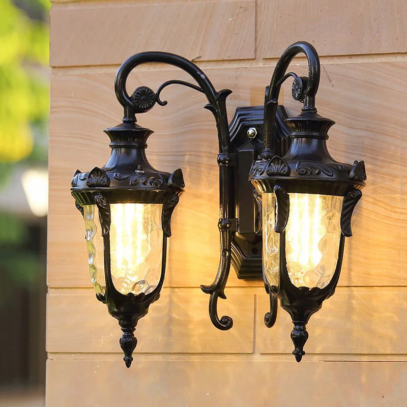 Αδιάβροχο φως τοίχου διπλής κεφαλής