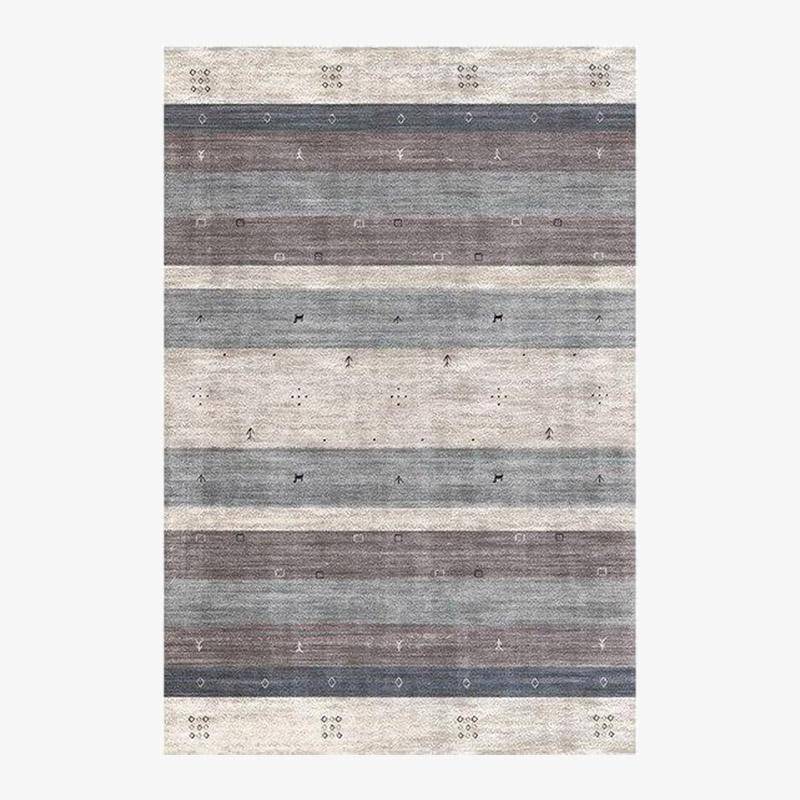 Ορθογώνιο χαλί με γεωμετρικά σχήματα στυλ Piquio P