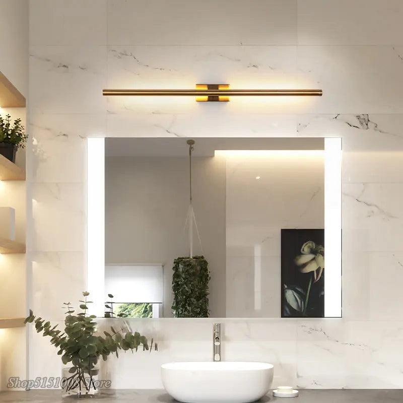 Απλό και μοντέρνο γραμμικό φως τοίχου σωλήνων LED πάνω και κάτω