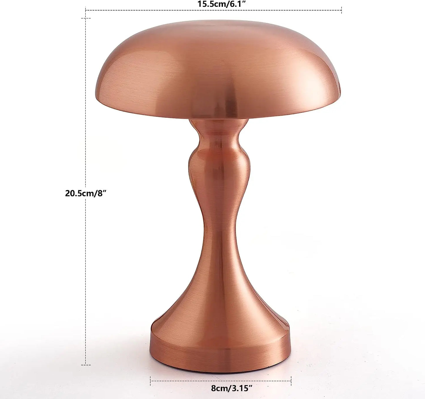 Επιτραπέζιο φωτιστικό LED Αισθητήρας αφής Desk Light Night Rechargeable Wireless