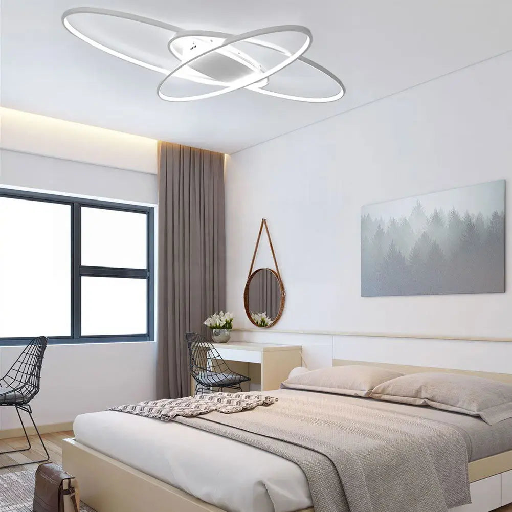 Φωτιστικό οροφής LED offset Τηλεχειριστήριο 3 ελλείψεων