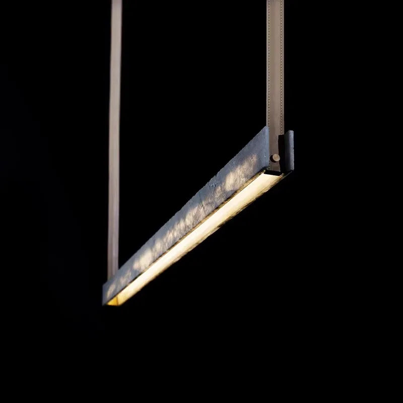 Πολυτελής πολυέλαιος Long Art Decor Light Μοντέρνο Μινιμαλιστικό