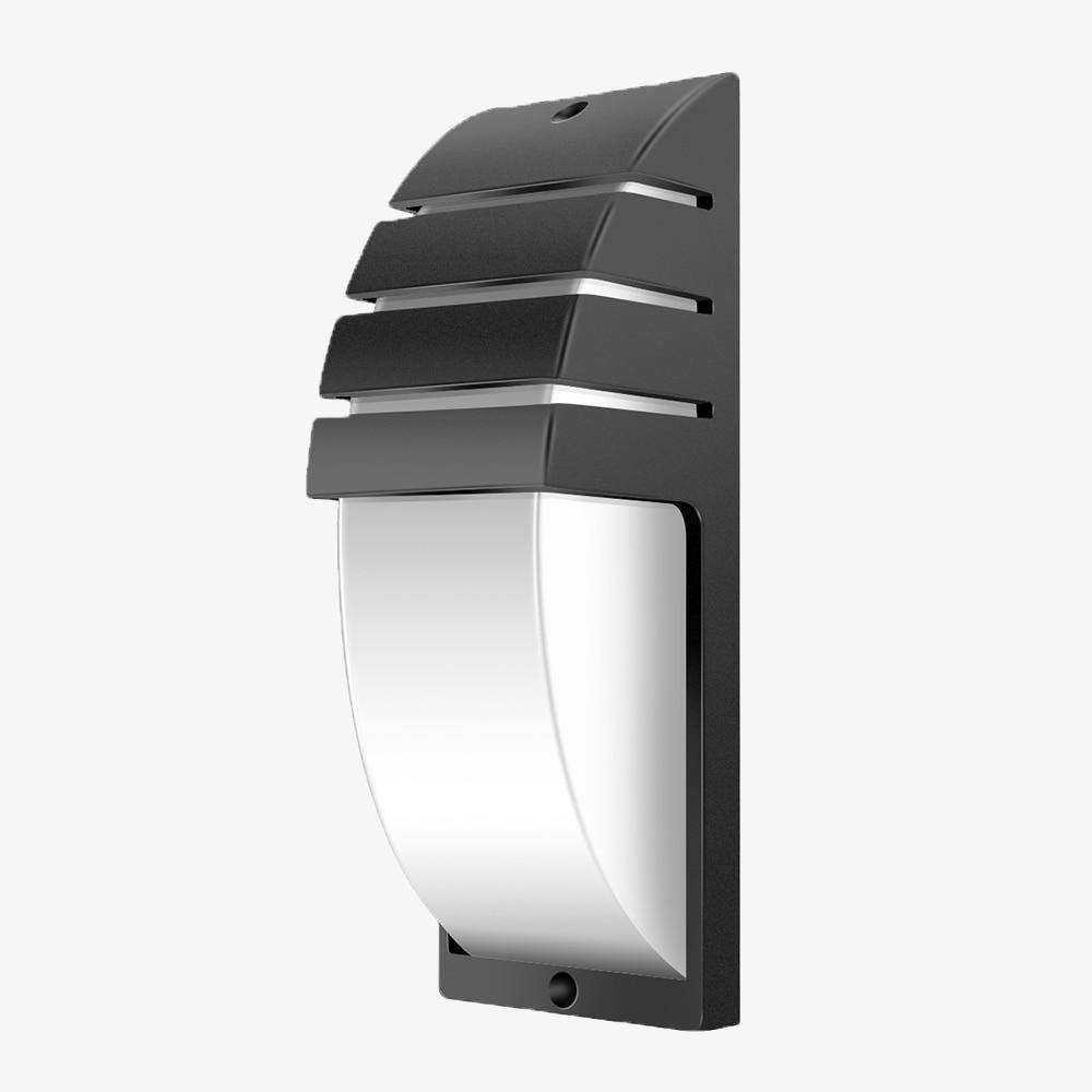 Φωτιστικό τοίχου LED εξωτερικού χώρου με στρογγυλεμένο σχέδιο Τοίχος