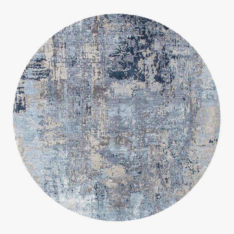 Μοντέρνο στρογγυλό χαλί βιομηχανικού στυλ Δάπεδο Β