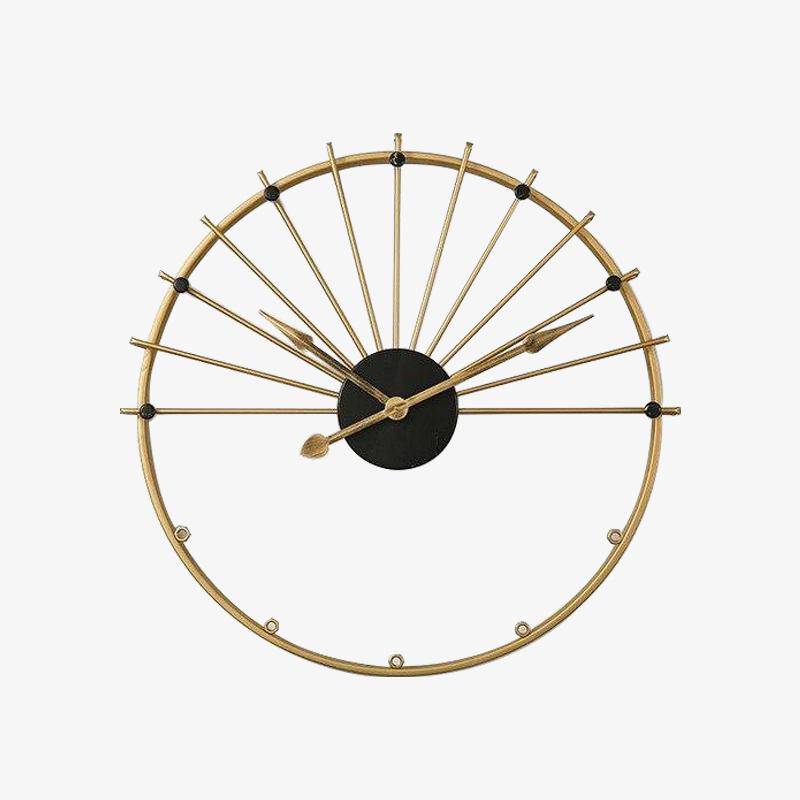 Καλλιτεχνικό στρογγυλό ρολόι τοίχου σχεδιαστών