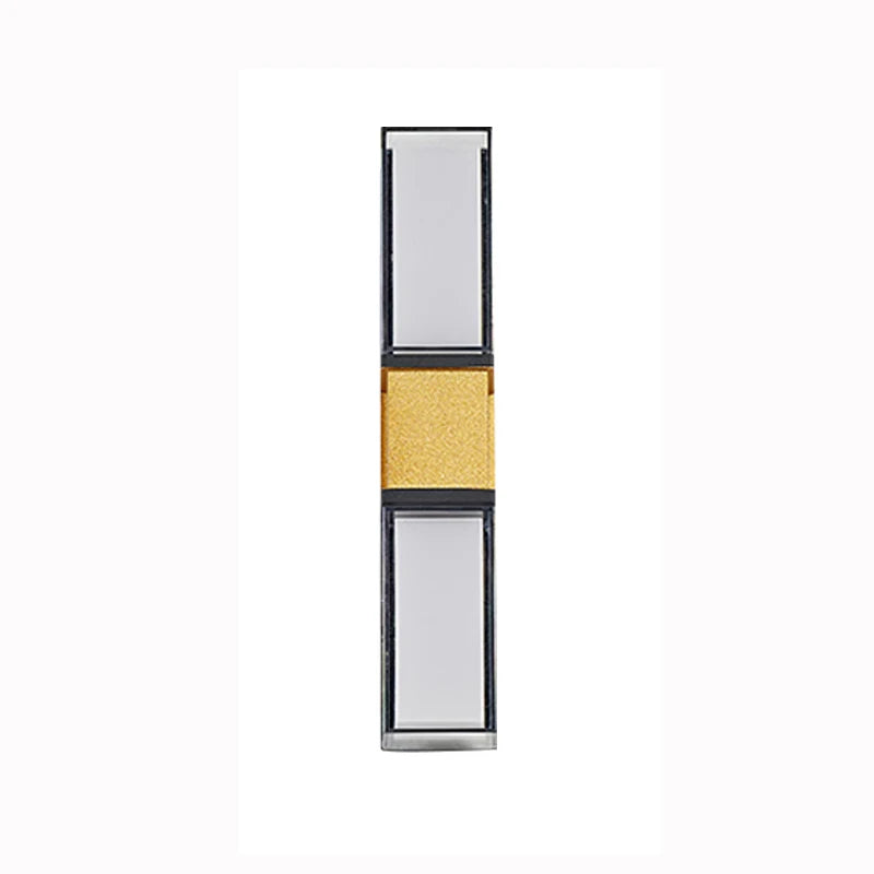 IP65 Αδιάβροχο 12W Φωτισμός εξωτερικού χώρου LED Φωτιστικό τοίχου Μοντέρνο φωτιστικό Αλουμινίου Επιφανειακά τοποθετημένο Led Σκάλα κήπου Φωτιστικό βεράντας AC110V 220V