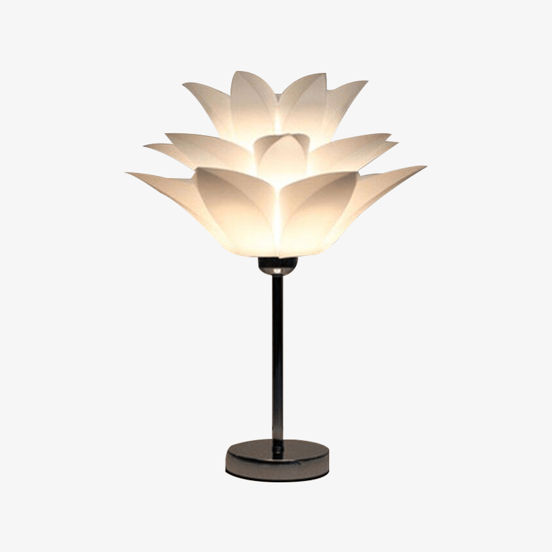 Ανοιχτό επιτραπέζιο φωτιστικό LED White Flower
