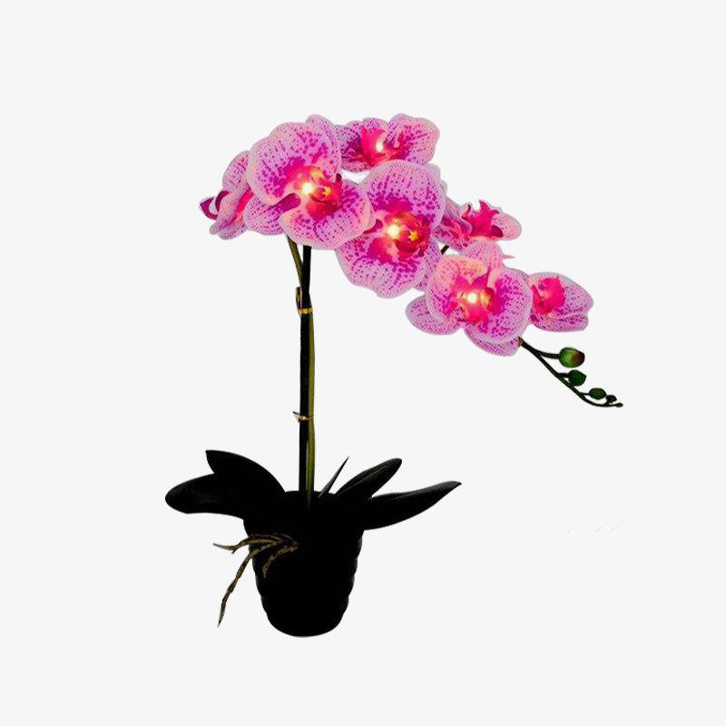 Τεχνητά επιτραπέζια φωτιστικά LED ορχιδέα