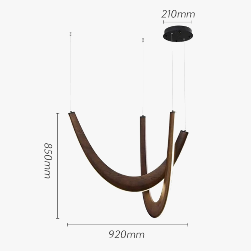 Μοντέρνα σχεδίαση κρεμαστά φωτιστικά LED