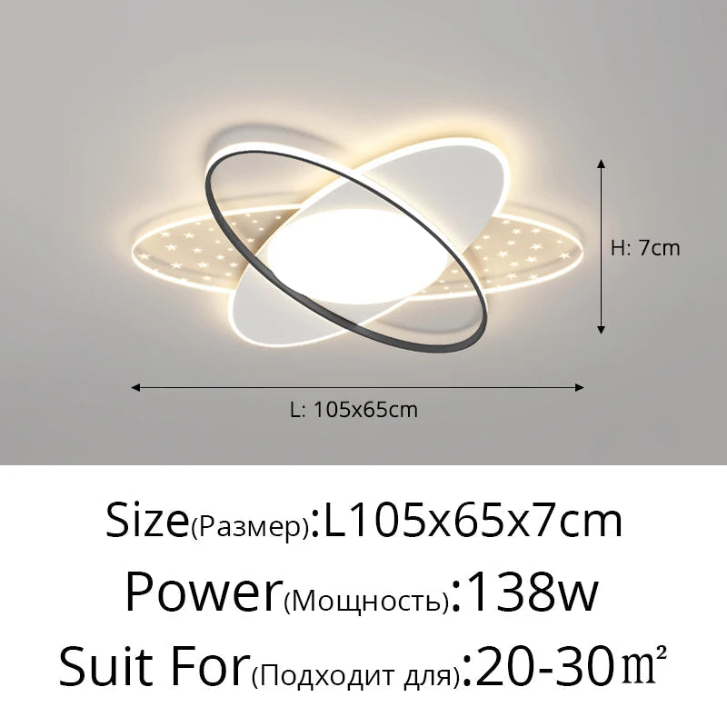 Led Πολυέλαιος Φωτιστικό Οροφής Υπνοδωμάτιο Λεπτό Μοντέρνο Εσωτερικό
