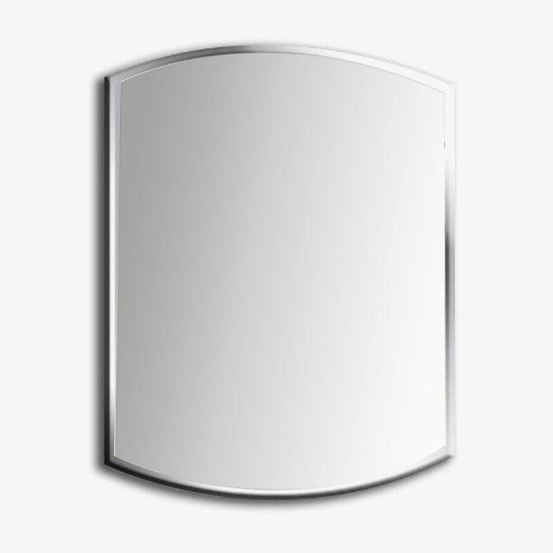Ζωντανός στρογγυλεμένος ορθογώνιος καθρέφτης τοίχου