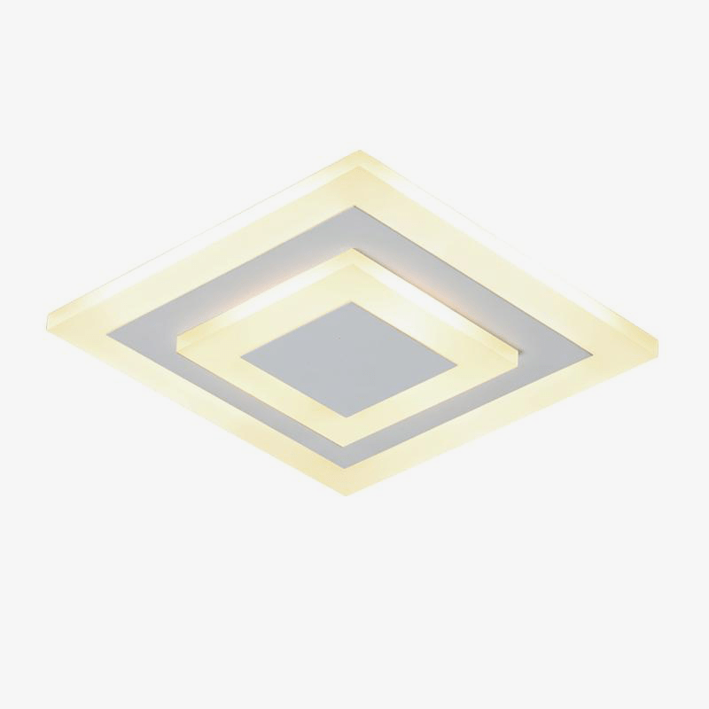 Τετράγωνο φωτιστικό οροφής LED Dormitorio
