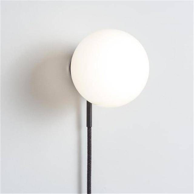 Γυάλινο φωτιστικό τοίχου LED σχεδιαστή Mirror Light στυλ