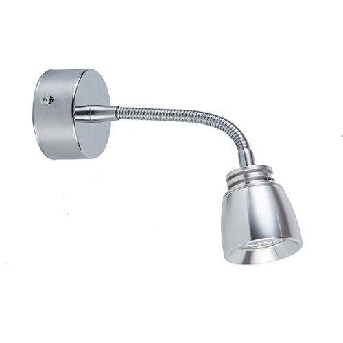 Φωτιστικό τοίχου με χρυσό σχέδιο LED με απλίκα λευκής μπάλας