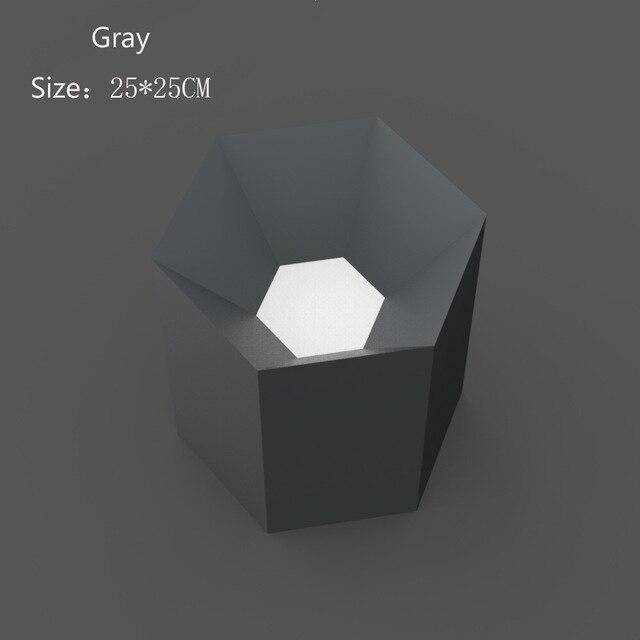 Γεωμετρικό έγχρωμο εξαγωνικό φωτιστικό οροφής