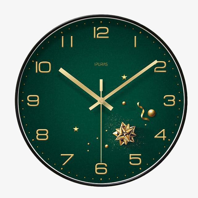 Μοντέρνο στρογγυλό ρολόι τοίχου σε στιλ Factory F