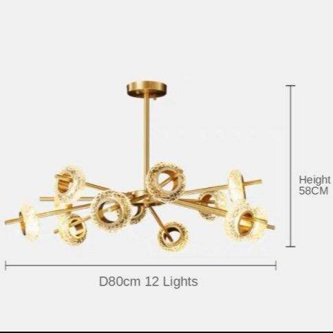 Σχεδιαστής επιτραπέζιο φωτιστικό LED σε ντεκόρ ρητίνης στυλ κουνελιού