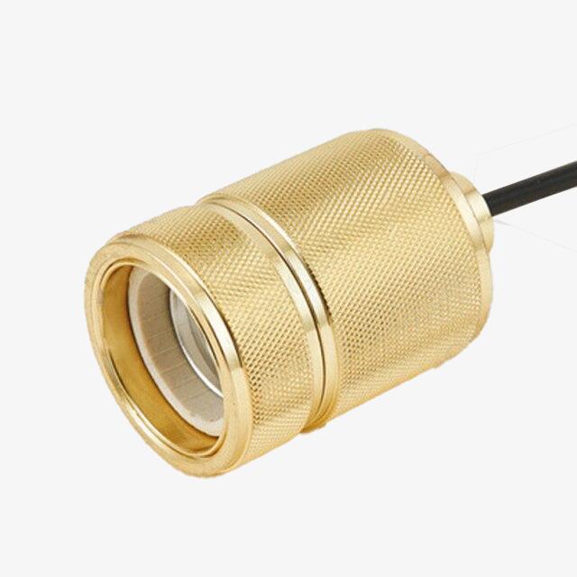 Φωτιστικό τοίχου LED επώνυμα σε χρυσό μέταλλο, στυλ λαμπερού