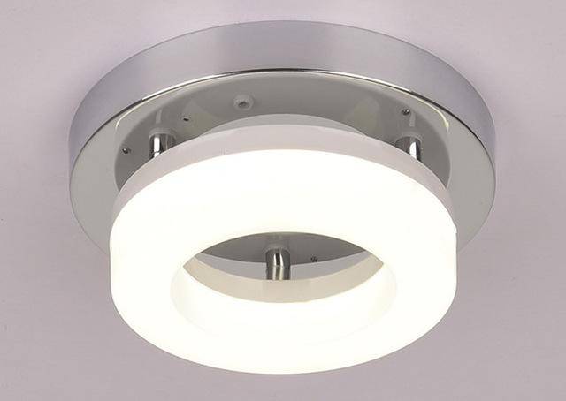 Μοντέρνο φωτιστικό οροφής από PVC LED