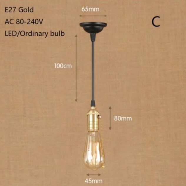 Φωτιστικό κρεμαστό με πούπουλα LED σε σχέδιο σοφίτας