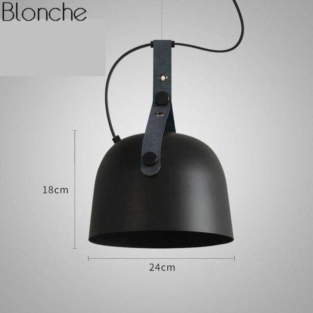 Ζώνη βιομηχανικού στυλ μεταλλικό κρεμαστό φως LED