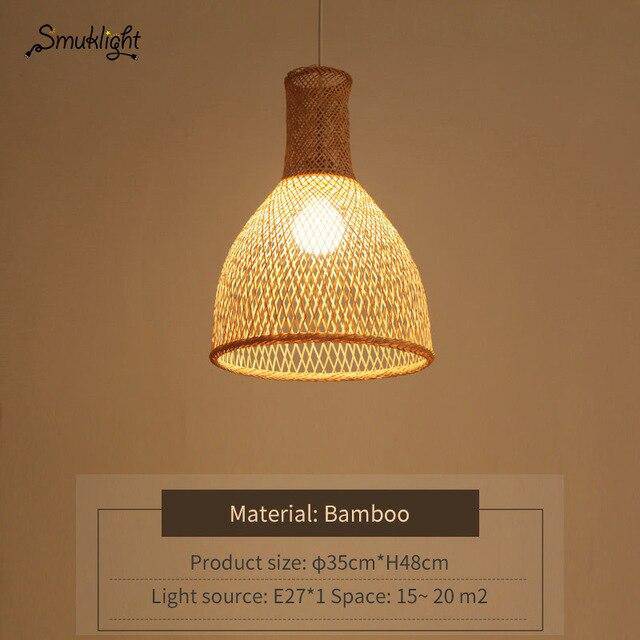 Μοντέρνο κρεμαστό φωτιστικό σε σχήμα μπαμπού Work