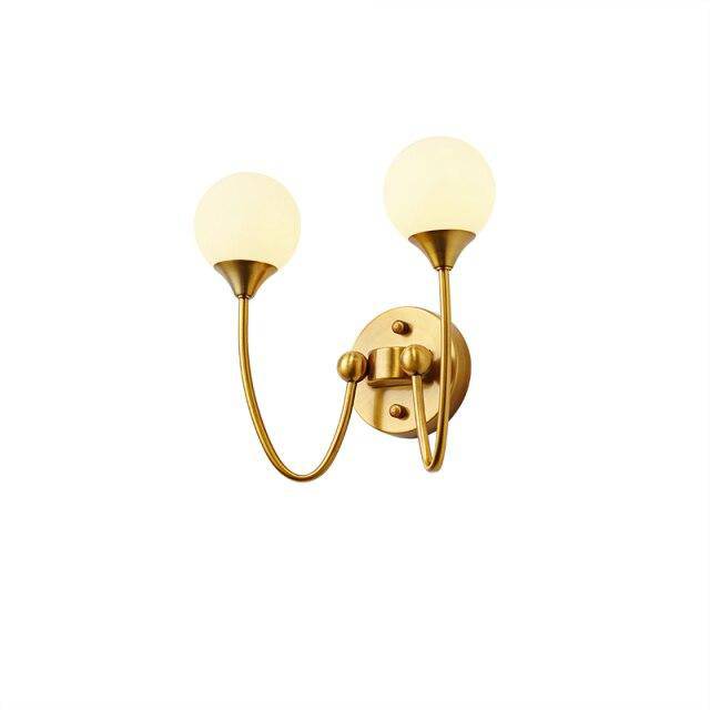 Σχεδιαστής μεταλλικό κρεμαστό φωτιστικό LED με στρογγυλεμένο γυάλινο αμπαζούρ πολυτελείας