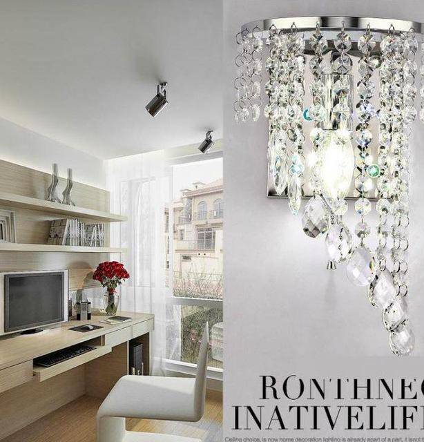 Απλίκα LED κρυστάλλινο φως τοίχου