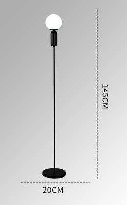 Μοντέρνο μινιμαλιστικό φωτιστικό δαπέδου σε χρώμα Candy