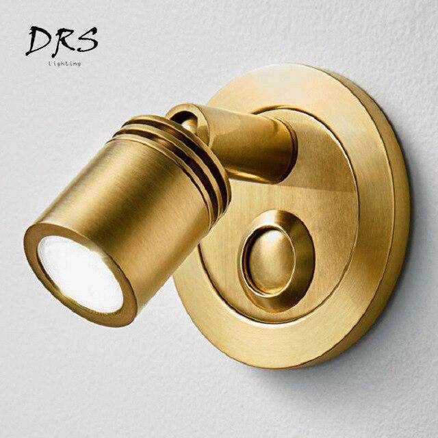 Φωτιστικό τοίχου με ρυθμιζόμενο προβολέα LED Ξενοδοχείο