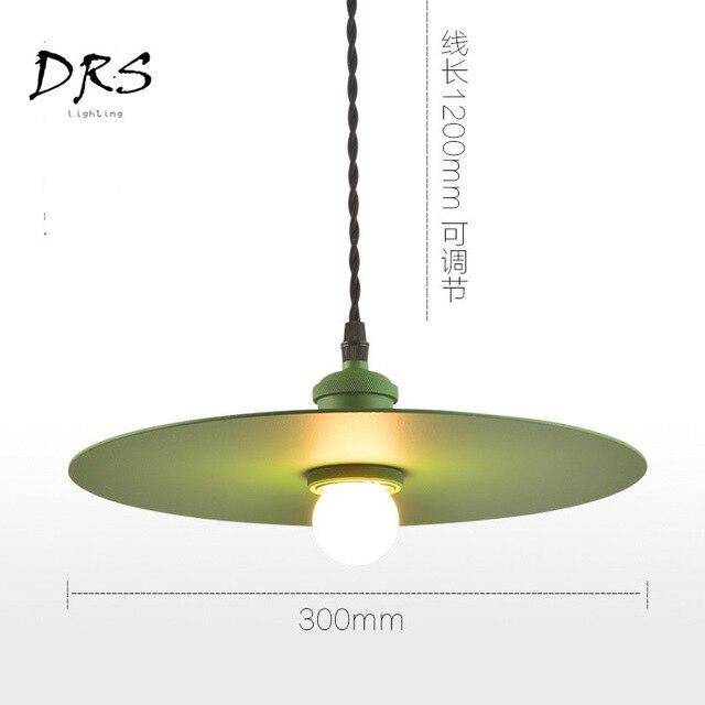 Φωτιστικό κρεμαστό σχέδιο κύκλου πιατάκι