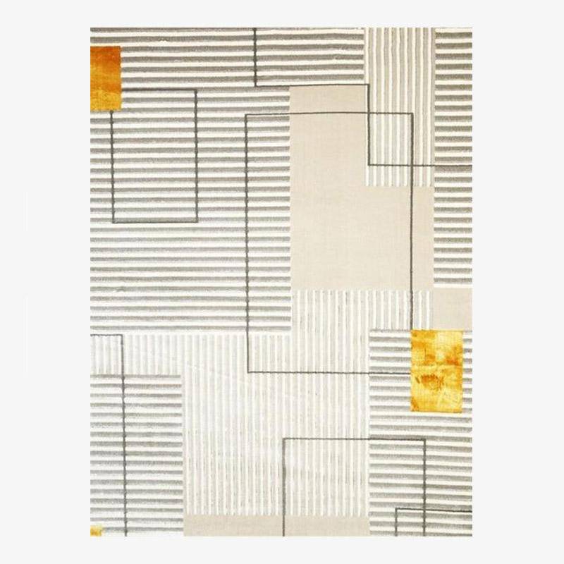 Μοντέρνο ορθογώνιο χαλί σε γεωμετρικό στυλ Καναπές Β