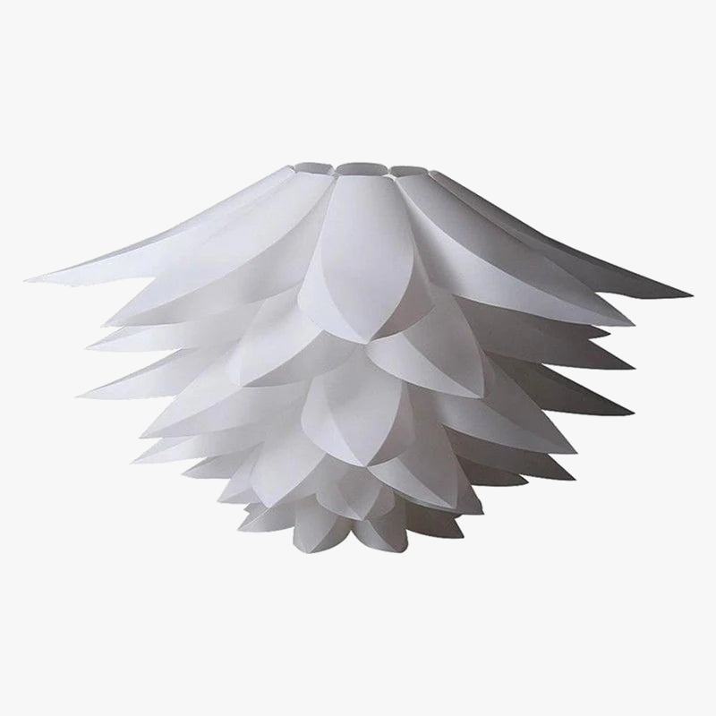κρεμαστό φωτιστικό 50 cm Lotus αμπαζούρ Παζλ