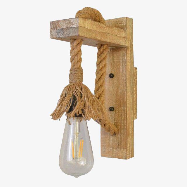 Στρογγυλό ξύλινο ρολόι τοίχου Tee IV στυλ 30cm