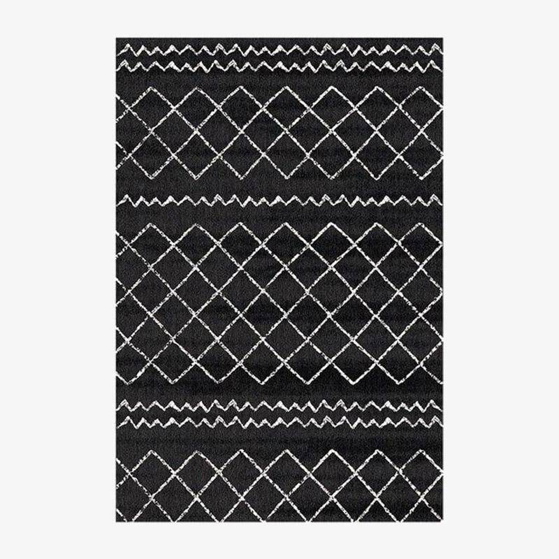 Ορθογώνιο χαλί με γεωμετρικά σχήματα στυλ Piquio C
