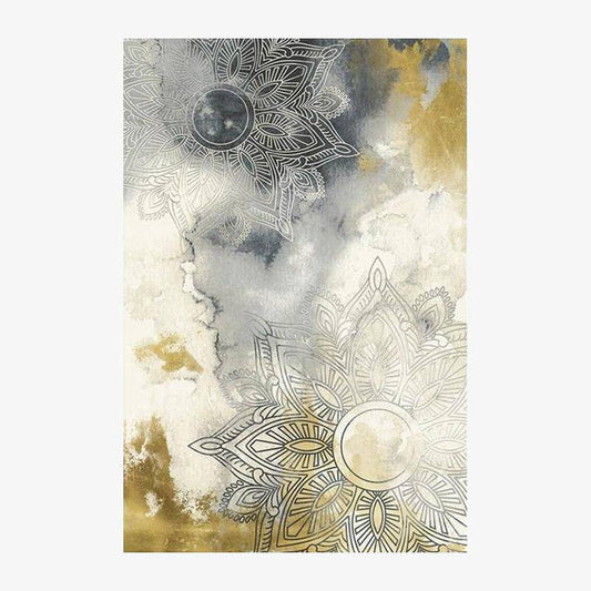 Ορθογώνιο χαλί σχεδιαστή με αφηρημένο στυλ Oxavo G