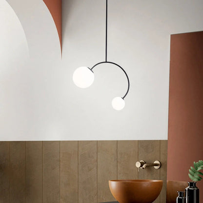 πολυέλαιος γ σχήμα διακόσμηση φωτισμός led