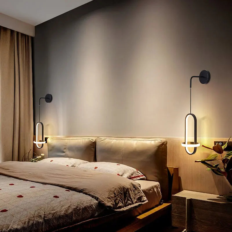 Σκανδιναβικό μινιμαλιστικό κρεμαστό φως LED Art design