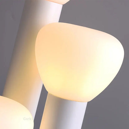 σκανδιναβικός σχεδιαστής επιτραπέζιο φωτιστικό led σιδερένιο γυαλί διακόσμηση