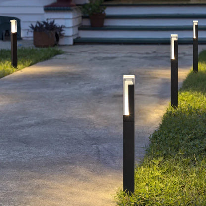 Μοντέρνο φωτιστικό γκαζόν Φωτιστικό εξωτερικού χώρου Αλουμίνιο Αδιάβροχο Βεράντα Κήπος IP54 Φωτιστικό γκαζόν εξωτερικού χώρου Διακόσμηση αυλής σπιτιού Φωτιστικά τοπίου