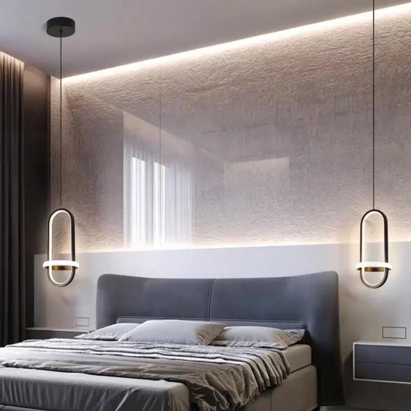 Σκανδιναβικό μινιμαλιστικό κρεμαστό φως LED Art design