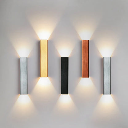 Μοντέρνο εσωτερικό φωτιστικό τοίχου LED Αλουμίνιο Φωτιστικό σπιτιού Φωτιστικά τοίχου Υπνοδωμάτιο Σαλόνι Διακόσμηση διάδρομου διαδρόμου LED Φωτιστικό τοίχου
