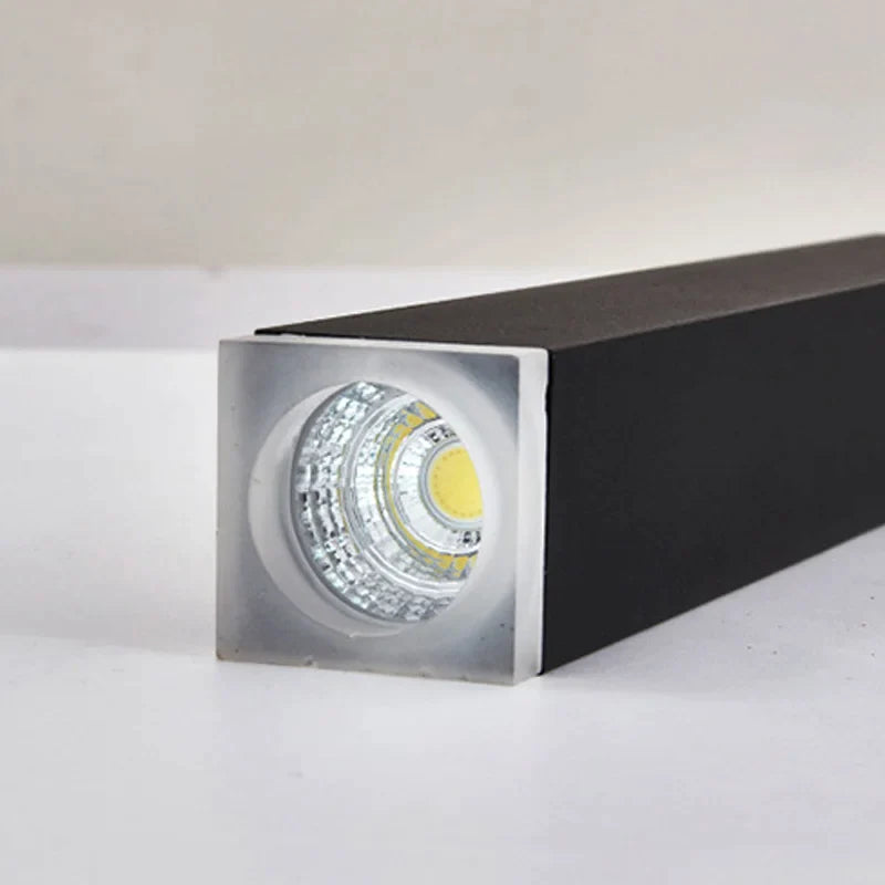 Κρεμαστό φως LED με τετράγωνο σωλήνα σωλήνα